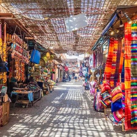 Sunny Terrace & Comfy Beds In Marrakech Appartement Marrakesh Buitenkant foto