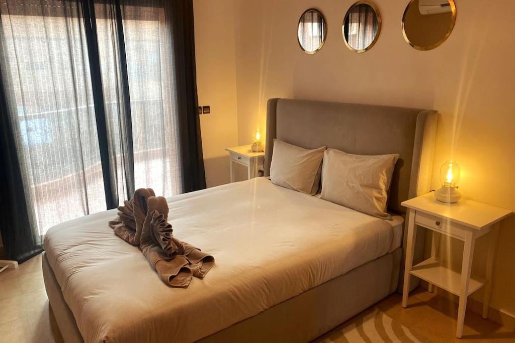 Sunny Terrace & Comfy Beds In Marrakech Appartement Marrakesh Buitenkant foto